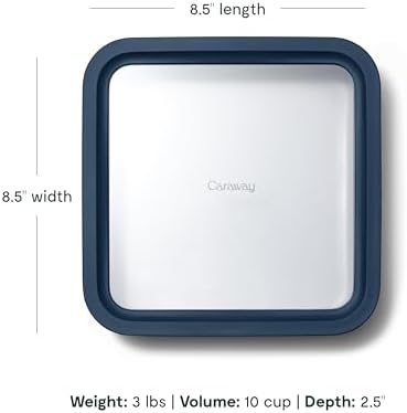Caraway Glass Food Storage Container with Lid - Image 3