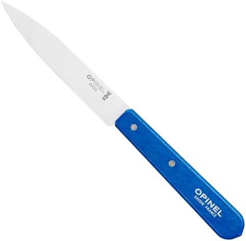 OPINEL Les Essentials 4 Piece Kitchen Prep Knife Set, Wood Handles (Pop 80) - Image 4