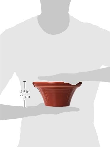 Fiesta 40-Ounce Hostess Serving Bowl, Paprika - Image 2