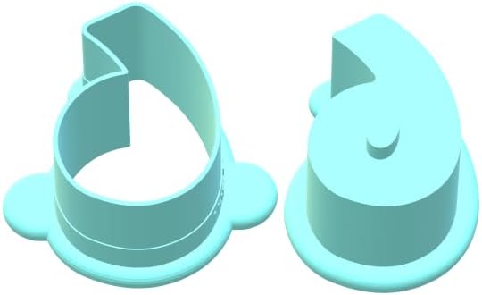 Number Cake Pop Mold with Embosser | Deluxe Cutter and Popper (Number 6 or 9 Cake Pop Mold) - Image 2
