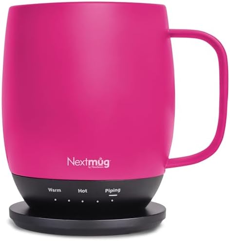 Nextmug - Temperature-Controlled, Self-Heating Coffee Mug by NextmugbyNextboom