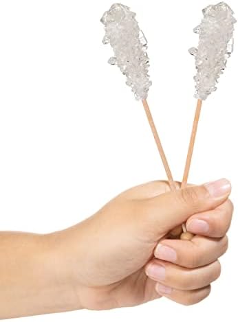 Candy Envy - White Café Sugar Sticks Mini Rock Candy - 18 Individually Wrapped Sugar Stirrer - Original Sugar Flavored (Pack of 2) - Image 2