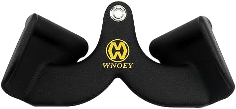 LAT Pulldown Attachment,Back Tricep Bar Strength Training,Handle Grips LAT Pull Down Bar Press Down Exercises,Cable Machine Accessories, Cable Back Attachments for Home Gym by WNOEY