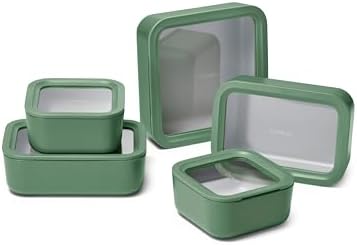 Caraway 13-Piece Glass Food Storage Container Set by Unknown