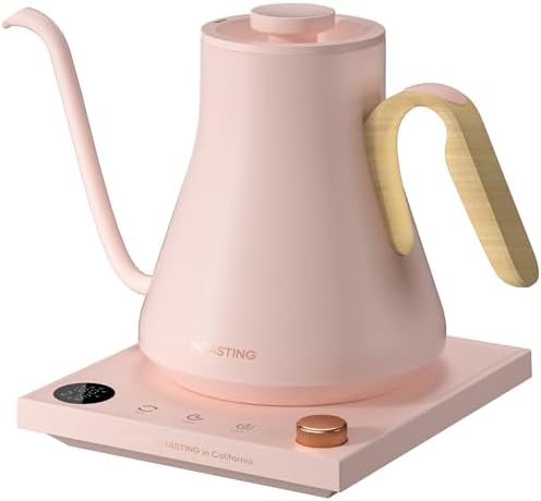 INTASTING Gooseneck Electric Kettle with ±1℉ Temperature Control, 0.9L by Cocinare
