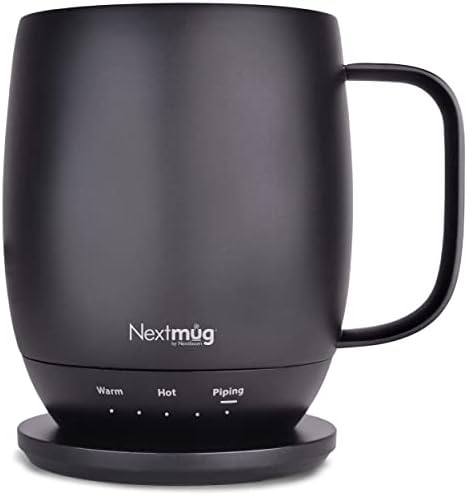 Nextmug - Temperature-Controlled, Self-Heating Coffee Mug by NextmugbyNextboom