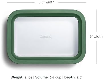 Caraway Glass Food Storage Container with Lid - Image 3