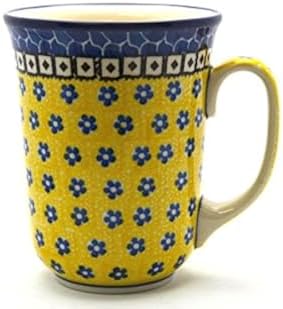Polish Pottery Mug - 16 oz. Bistro - Sunburst by Polish+Pottery+Gallery