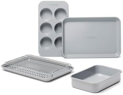 Caraway 6-Piece Ceramic-Coated Mini Bakeware Set by Unknown