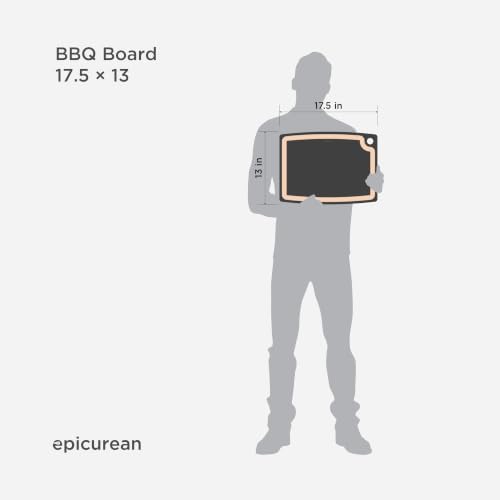 Epicurean Gourmet Series Cutting Board with Juice Groove, 17.5-Inch by 13-Inch, Slate/Natural - Image 6