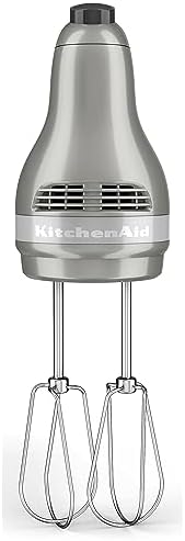 KitchenAid 5 Ultra Power Speed Hand Mixer, KHM512, Contour Silver - Image 3