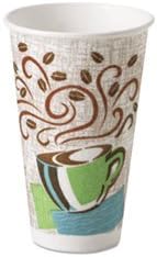 Georgia-Pacific Dixie PerfecTouch 16 oz Paper Coffee Cups By GP PRO, Coffee Haze Design, 1000 Count (50 Disposable Cups Sleeve, 20 Sleeves Per Case), 5356CD - Image 4