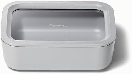 Caraway Glass Food Storage Container with Lid by Unknown