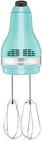 KitchenAid 5 Ultra Power Speed Hand Mixer, KHM512, Aqua Sky - Image 2