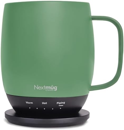 Nextmug - Temperature-Controlled, Self-Heating Coffee Mug by NextmugbyNextboom