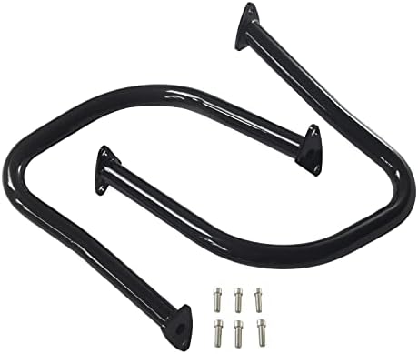1 Pair Rear Highway Bars Saddlebag Crash Bars Engine Guards for Indian Chief Vintage Chieftain 2014-2021 Roadmaster 2015-2021 Dark Horse Springfield 2016-2021 Challenger 2020(Gloss Black) by AIRCMT