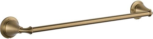 Delta Towel Rack | 18 Inch Champagne Bronze Towel Bar for Bathroom, Kitchen | Linden Accessories by Unknown