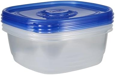 Glad GladWare XL Square Food Storage Containers, 104 Oz, 3 Count - Image 7