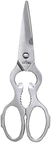 All-Clad Stainless Steel 8-inch Shears, Kitchen Tools by Unknown