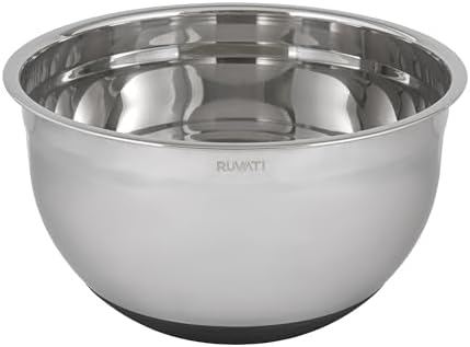 Ruvati 5 quart mixing bowl and colander set with grater attachments (6 piece set) - RVA1255 by Unknown