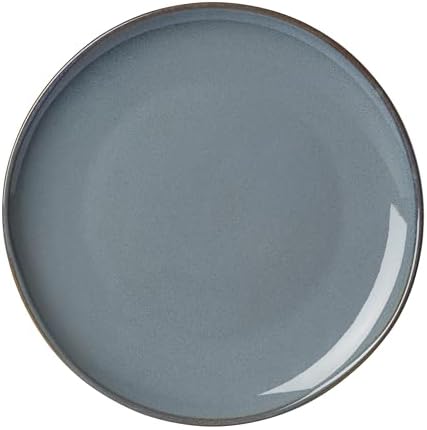 Oneida 897199 Organic Shades 12-Piece Dinnerware Set, Slate Blue - Image 4