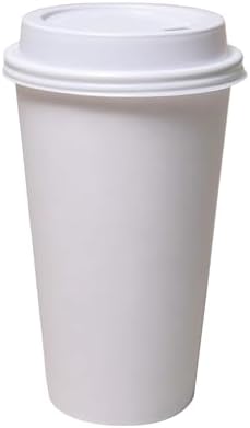Sierra 16oz Paper Hot Cups, 1,000 Count, White, 20 Packs of 50, Made in USA - Image 5