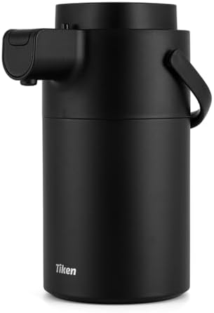 Tiken Airpot Coffee Dispenser with Pump - 102oz/3L Thermal Coffee Carafes for Hot Beverage - Stainless Steel Insulated Coffee Thermos Carafe by WelcometoTikenWare