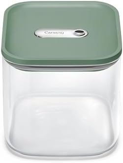 Caraway 2.5 qt Glass Airtight Food Storage Container with Lid by Unknown