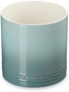 Le Creuset Stoneware Signature Utensil Crock, 2.7 qt., Sea Salt - Image 2