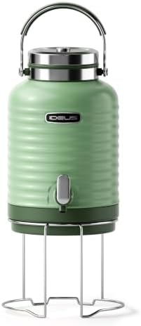 IDEUS Insulated Beverage Dispenser 1.4gal, Drink Container Ivy B-type by IDEUS