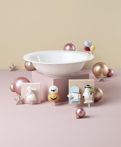 Lenox 894300 Profile All Seasons 4-Piece Poppers Set, White, Christmas Dinnerware Accessories - Image 4