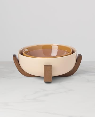 Oneida 24 Seven Colors Sunbaked Porcelain Nesting Bowl Set, 4-Piece - Image 6