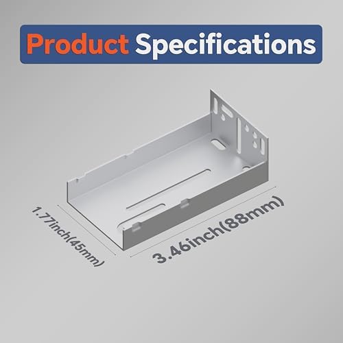 10 Pairs Drawer Slides Rear Mounting Brackets - Image 2