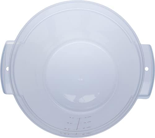 Carlisle FoodService Products Storplus Round Food Storage Container with Stackable Design for Catering, Buffets, Restaurants, Polypropylene (Pp), 8 Quart, Clear - Image 4