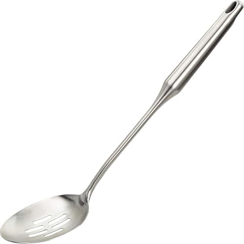 Millvado Slotted Spoon Stainless Steel, Straining & Serving - 15 In.Utensil by Millvado