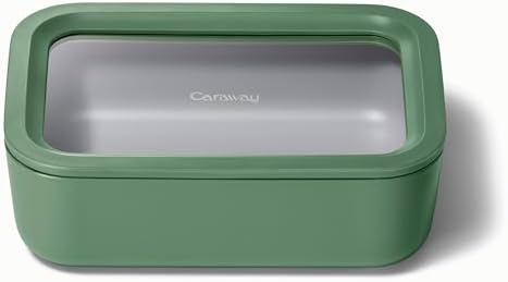 Caraway Glass Food Storage Container with Lid by Unknown