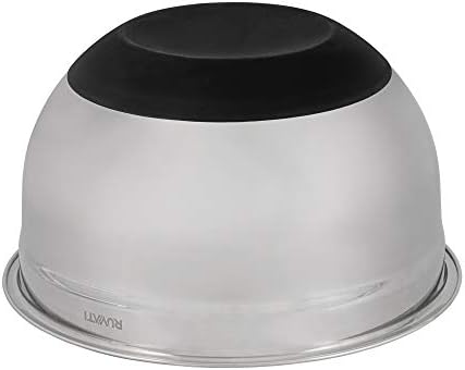 Ruvati 5 quart mixing bowl and colander set with grater attachments (6 piece set) - RVA1255 - Image 3