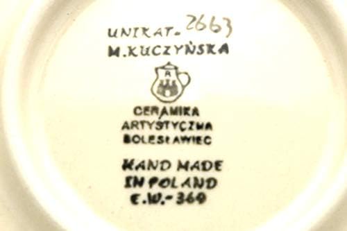 Polish Pottery Utensil Holder - Unikat Signature U2663 - Image 3