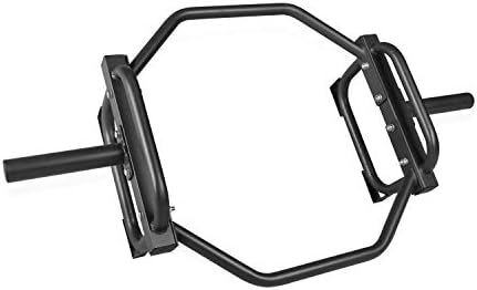 CAP Olympic Trap & Shrug Bar with Elevated Grip, 500-Lb Capacity by CAP