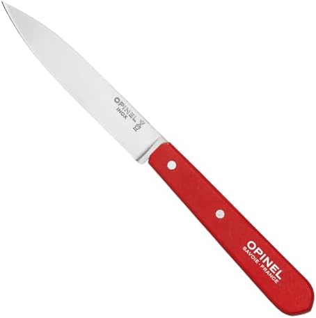 OPINEL Les Essentials 4 Piece Kitchen Prep Knife Set, Wood Handles (Loft) - Image 4