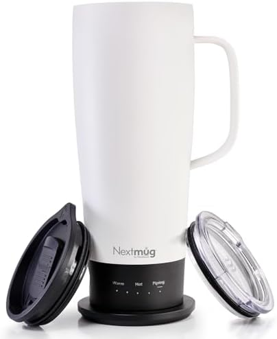 Nextmug Ultra - Temperature-Controlled, Self-Heating Travel Mug by NextmugbyNextboom