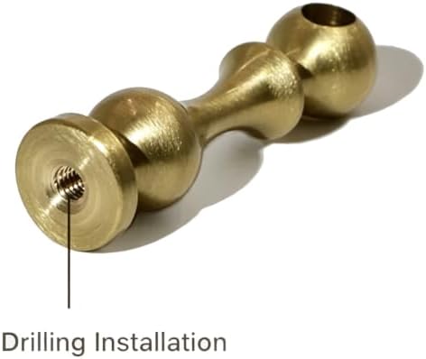 Brass Shelf Rail and Gallery Rails, Metal Floating Shelf Guard Railing - Image 2