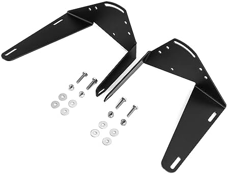 WeiSen 22" Straight LED Light Bar & Mounting Brackets, Front Hidden Bumper Light Bar Mount Wiring Kit Compatible with Dodge Ram 2500 3500 2019-2024 - Image 5