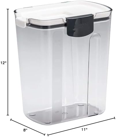 Progressive ProKeeper Baker's Airtight Kitchen Storage Canister Container Set for Flour, Sugar & More, Keeps Ingredients Fresh, with Accessories (Multicolor, 6- Piece) - Image 4