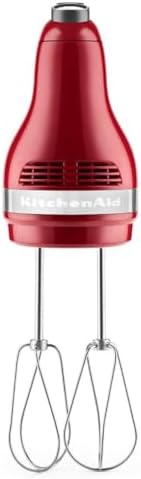 KitchenAid 5 Ultra Power Speed Hand Mixer - KHM512,Empire Red,(Pack of 2) - Image 2