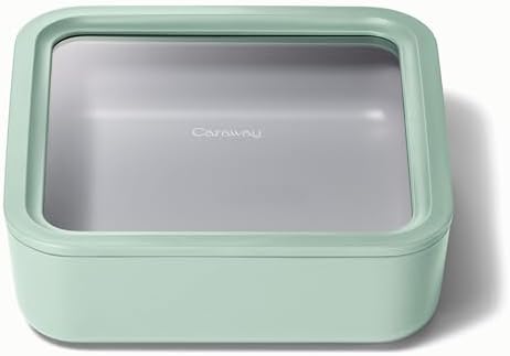 Caraway Glass Food Storage Container with Lid by Unknown