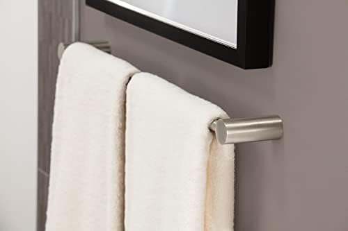 Moen YB0424BN Align 24-Inch Modern Single Towel Bar for Bathroom or Kitchen, Brushed Nickel - Image 2