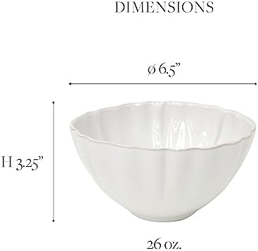 Costa Nova Ceramic Stoneware 26 oz. Soup & Cereal Bowl - Alentejo Collection, Turquoise | Microwave & Dishwasher Safe Dinnerware | Food Safe Glazing | Restaurant Quality Tableware - Image 2