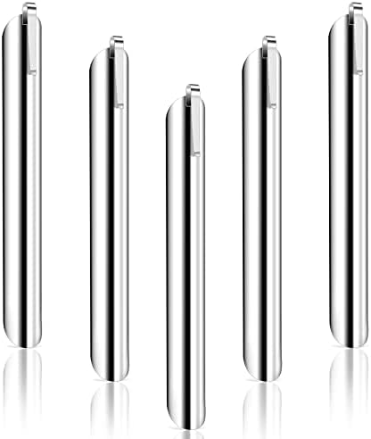 Crumb Sweeper, Restaurant Crumbers for Servers, Crumb Sweeper for Tablecloth with Storage Clip Holder, Stainless Steel Crumb Scraper, Table Crumber Tool for Waiters, Waitresses and Servers (5 PACK) by HKDGYHON