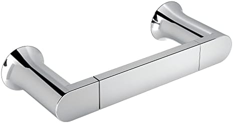 Moen BH3886CH Genta LX Chrome 6.8-in Wall Mount Towel Bar by Unknown